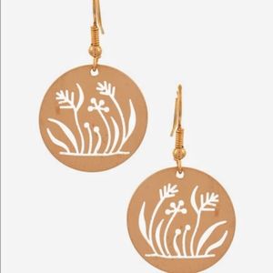 Copper earrings